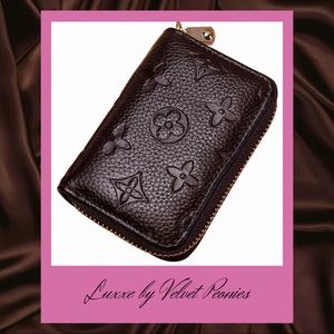 Italian Leather Empriente Cardholder Wallet